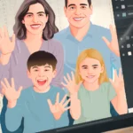 Custom Photo Sweatshirt 6 Custom made gift custom vector portrait gift vector gift shirt pick and print