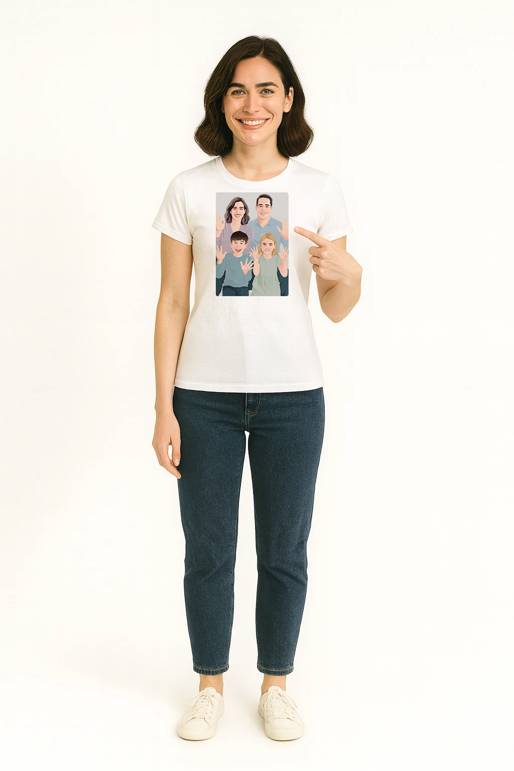 Custom made portrait gift custom vector portrait gift couple gift shirt pick and print