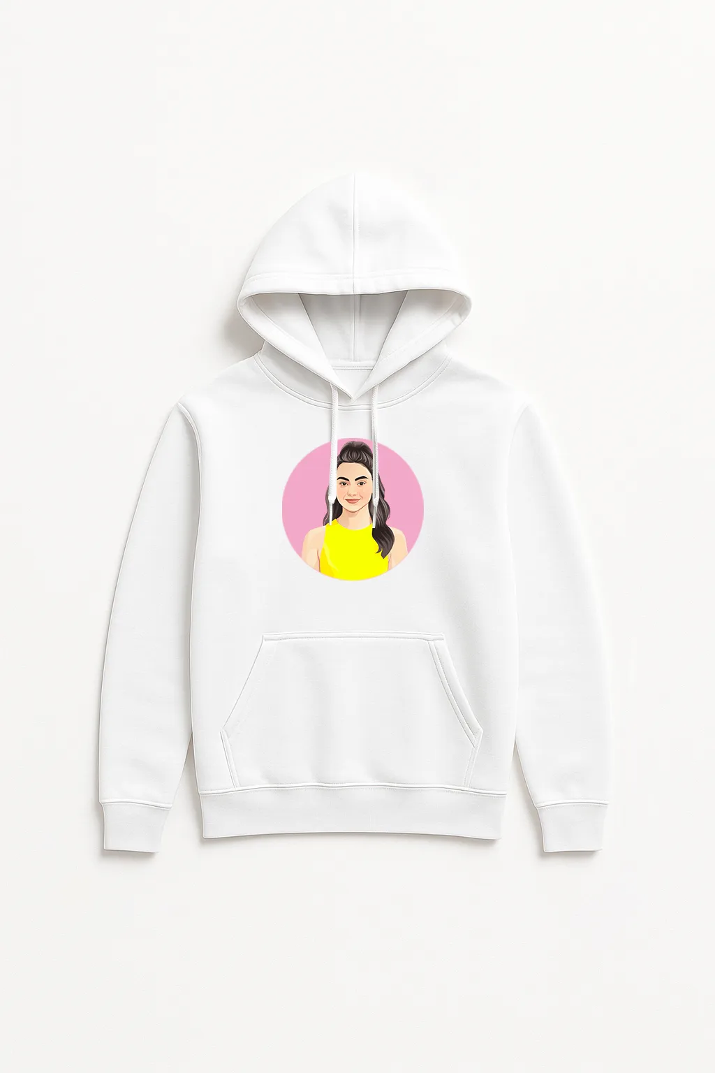 Custom photo hoodie gift vector portrait hoodie pick and print