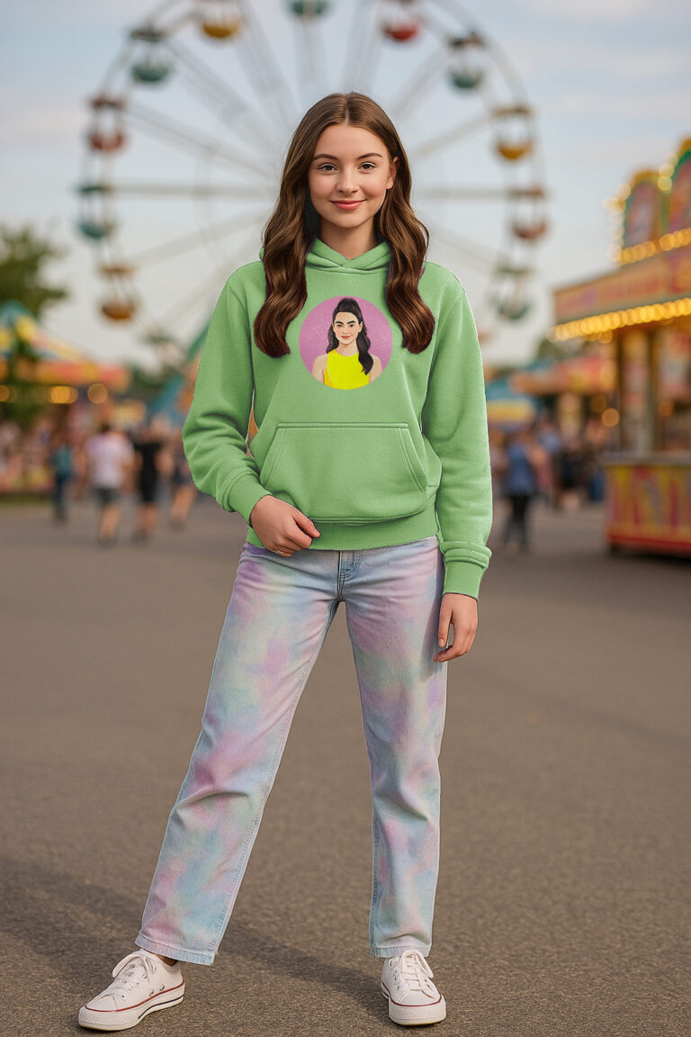 Home 5 Custom portrait gift vector gift hoodie pick and print v2