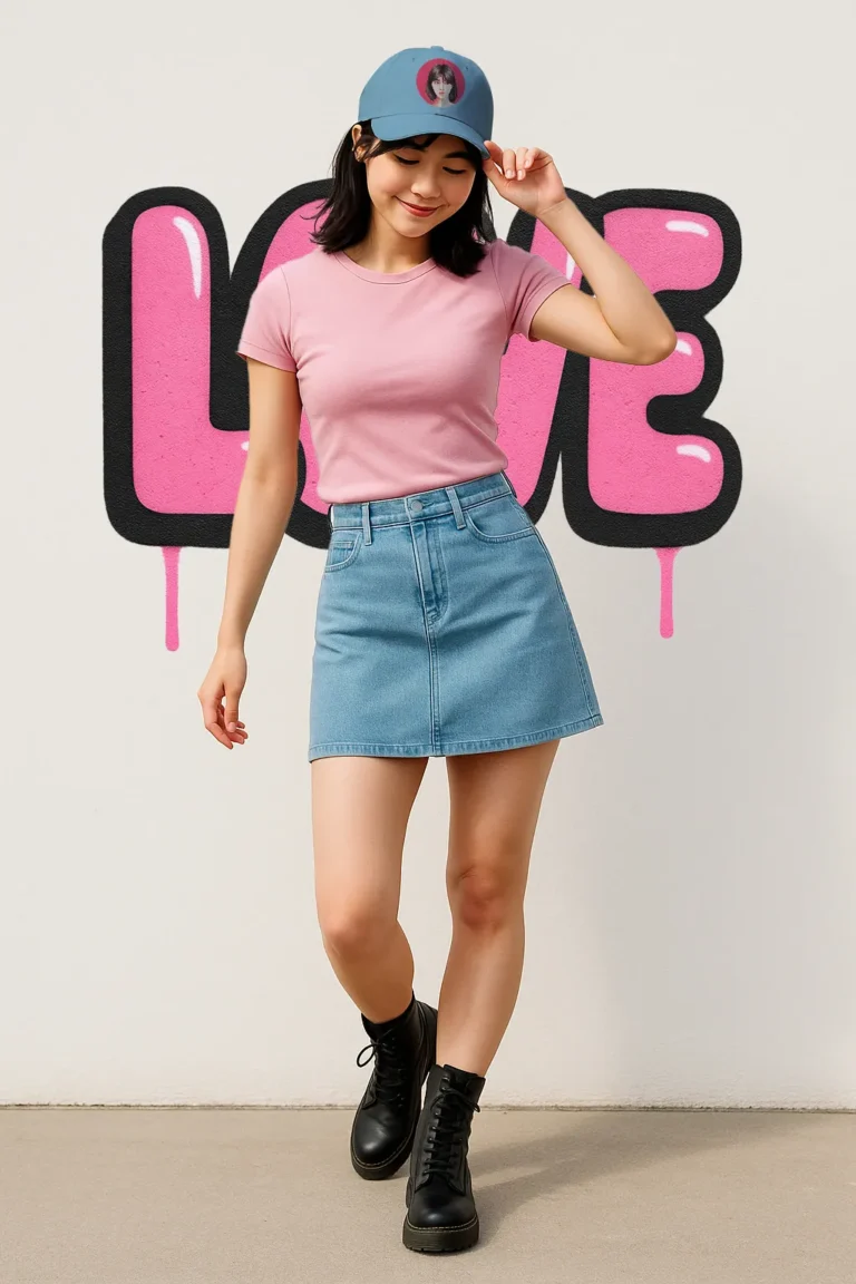 Home 6 custom photo cap with vector portrait artwork pick and print