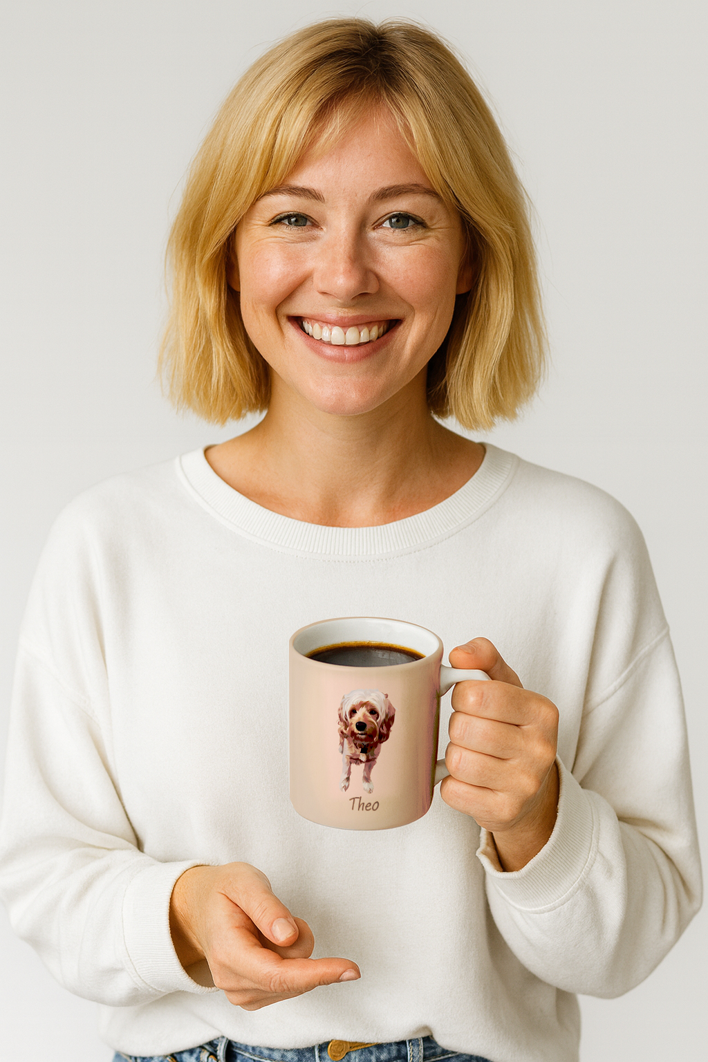 custom made photo mug portrait vector portrait custom made mug pick and print