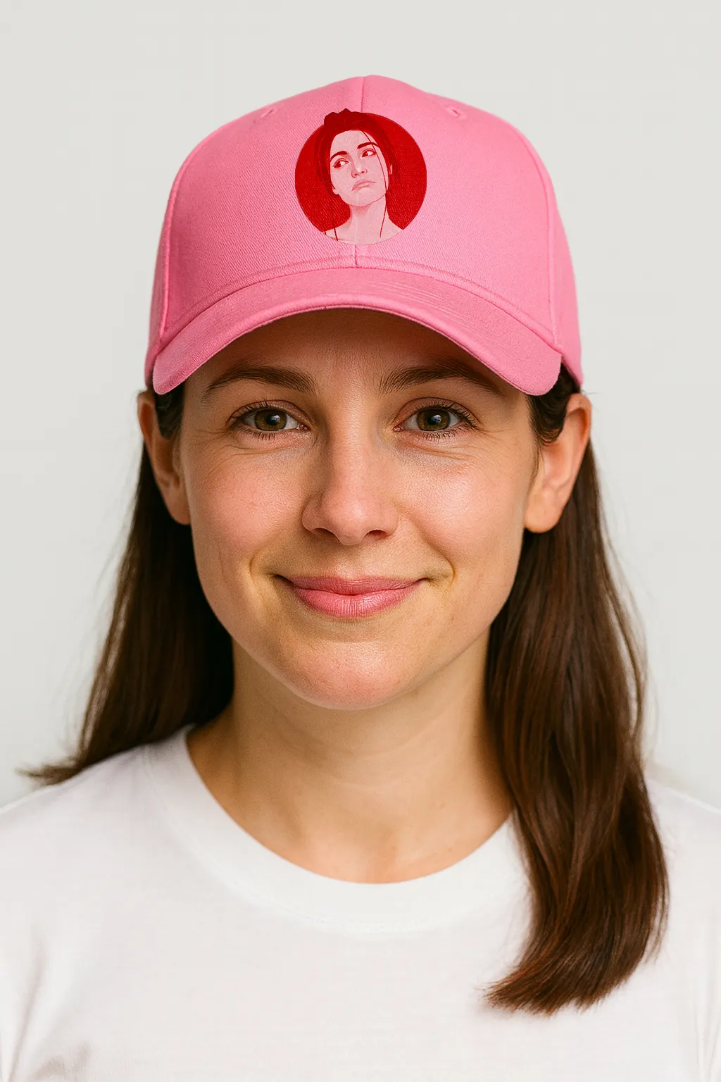 custom made print cap with vector portrait artwork pick and print 1