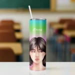 Custom Photo Tumbler 6 custom made tumbler with glossy finish custom made vector portrait artwork tumbler pick and print