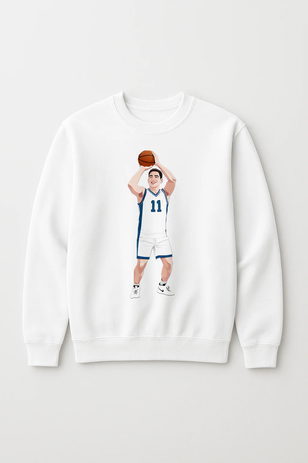 custom photo sweatshirt vector portrait on a sweatshirt