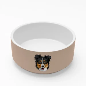 Custom Photo Ceramic Pet Bowl
