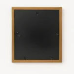 Custom Photo Walnut Stain Frame with Mat (Vector Portrait) 3 Custom Photo Walnut Stain Frame with Mat ready to mount hang to the wall pick and print