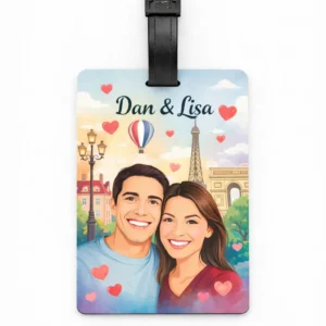 Custom Photo Luggage Tag