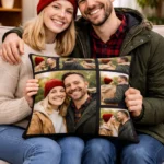 Custom Photo Pillow Case 2 custom photo throw pillow case 6 images vector portrait couple portrait gift pick and print