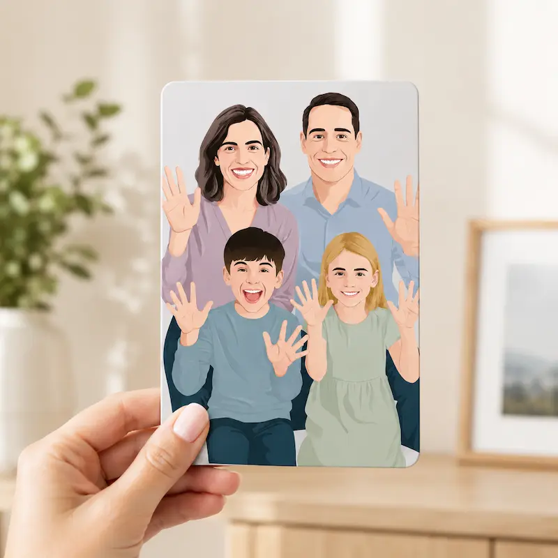 Custom Photo Magnet 4 x 6" - Image 3