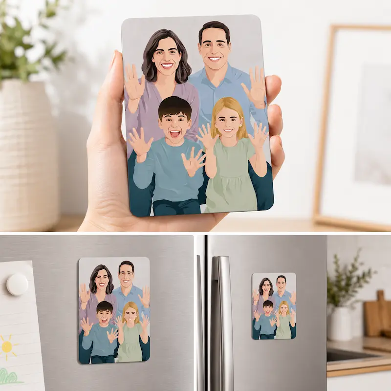 Custom Photo Magnet 4 x 6" - Image 5