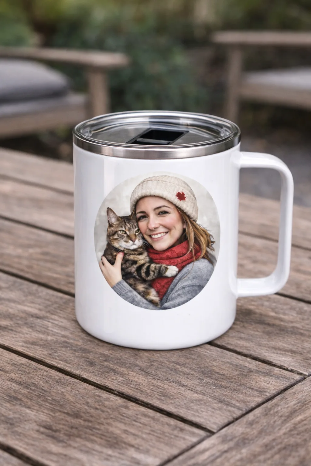 Custom Photo Coffee Mug Tumbler - Gallery 1