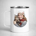 Custom Photo Coffee Mug Tumbler Personalized Mug with pet Pick and print v4