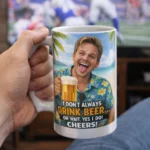 custom photo beer mug funny quotes personalized beer mug pick and print v2