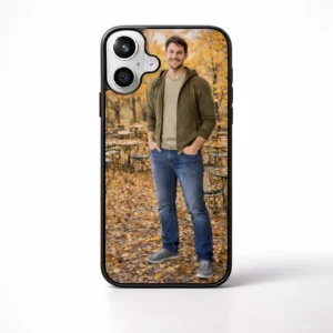 Custom Photo iPhone Case Flat Aluminum Hard Cover Case - Featured