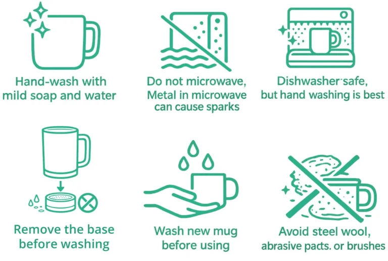 Tumbler Mugs Care Guide