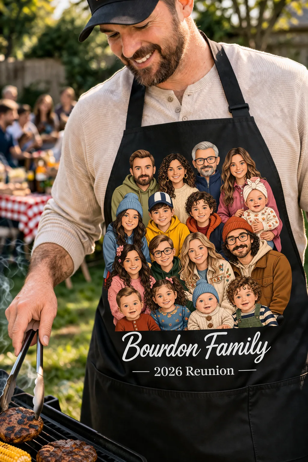 custom apron easy to clean personalized apron pick and print v2