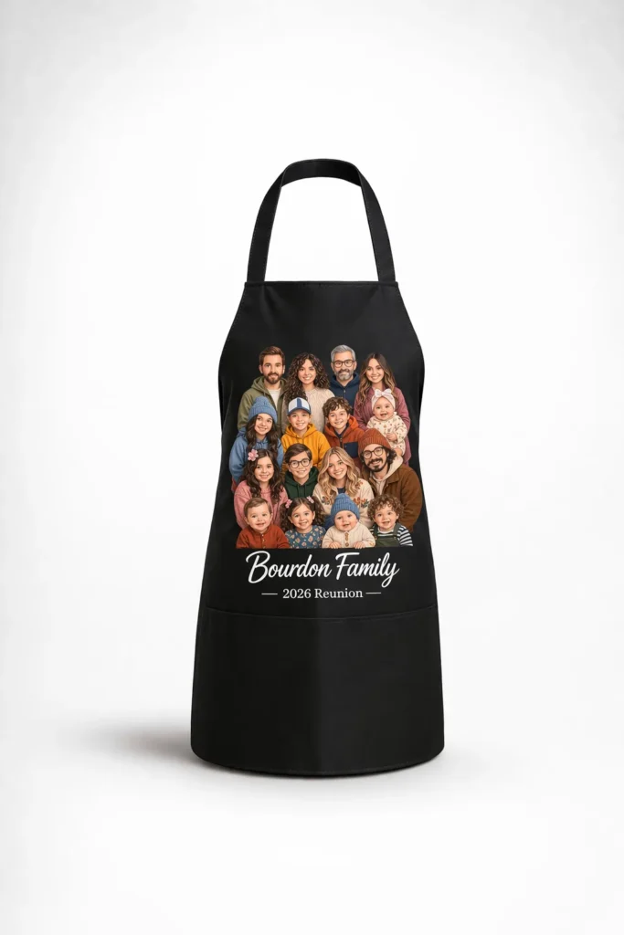 Custom Photo Apron Unisex Easy Clean - Featured
