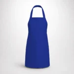 custom apron easy to clean polyester blue