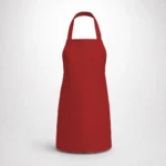 custom apron easy to clean polyester red
