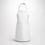 custom apron easy to clean polyester white