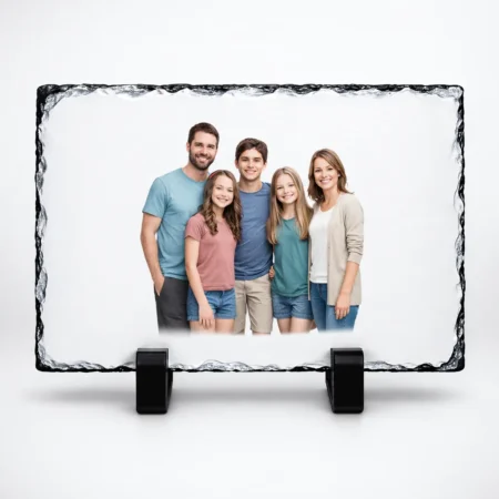 Custom Photo Rock Slate Photo Plaque