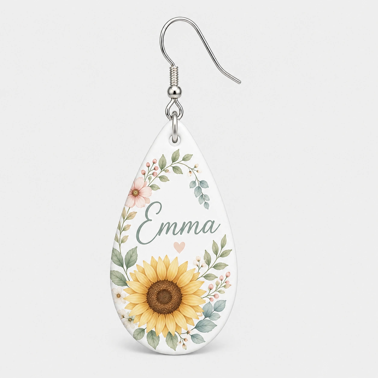 Personalized Double-Sided Shape Earrings 3 Personalized Double-Sided Shape Earrings - Image 3