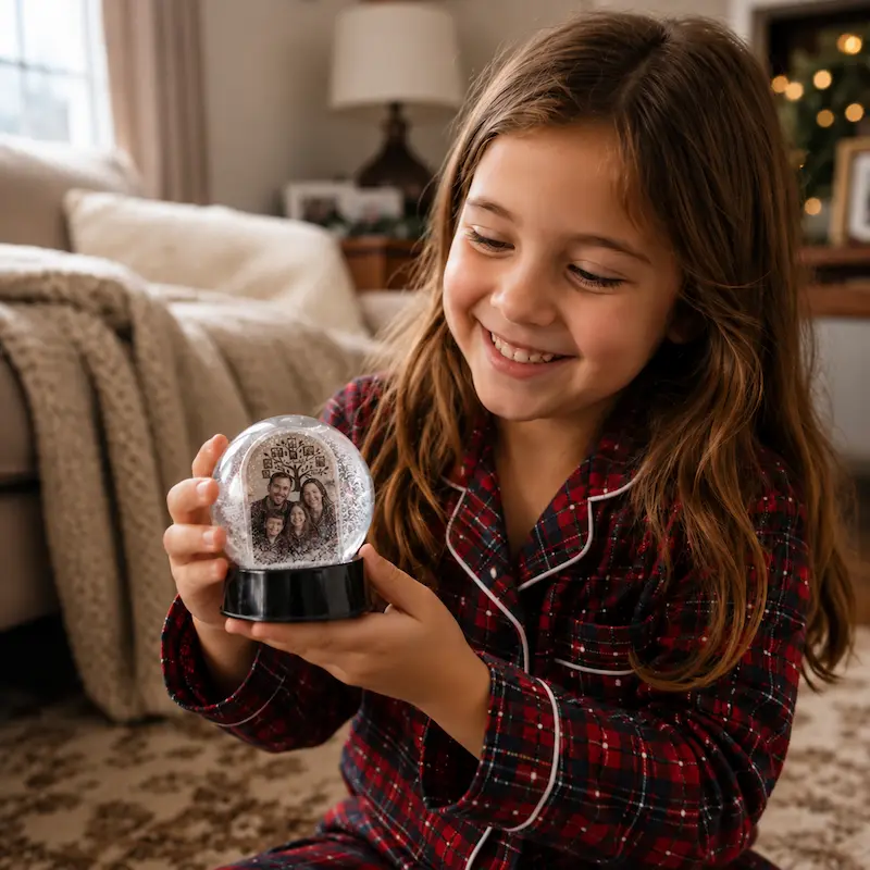 Personalized Snow Globe 5 Personalized Snow Globe - Image 5