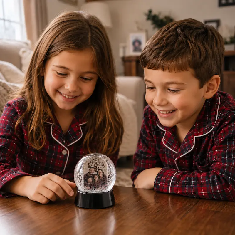 Personalized Snow Globe 4 Personalized Snow Globe - Image 4