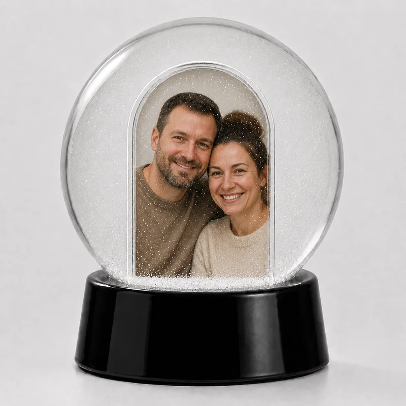 Personalized Snow Globe 3 Personalized Snow Globe - Image 3