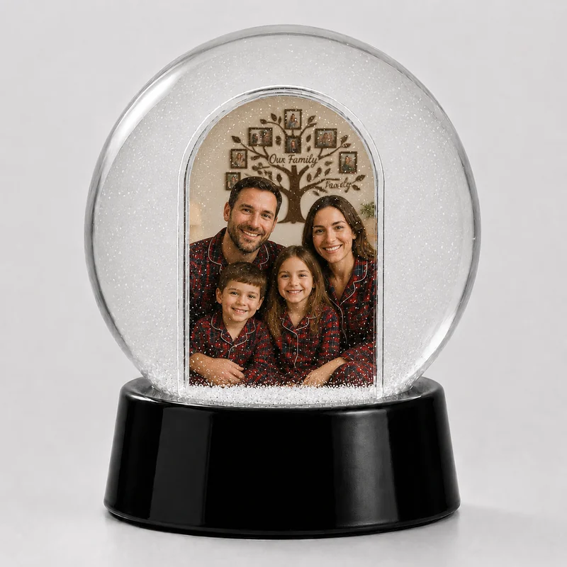 Personalized Snow Globe 1 Personalized Snow Globe