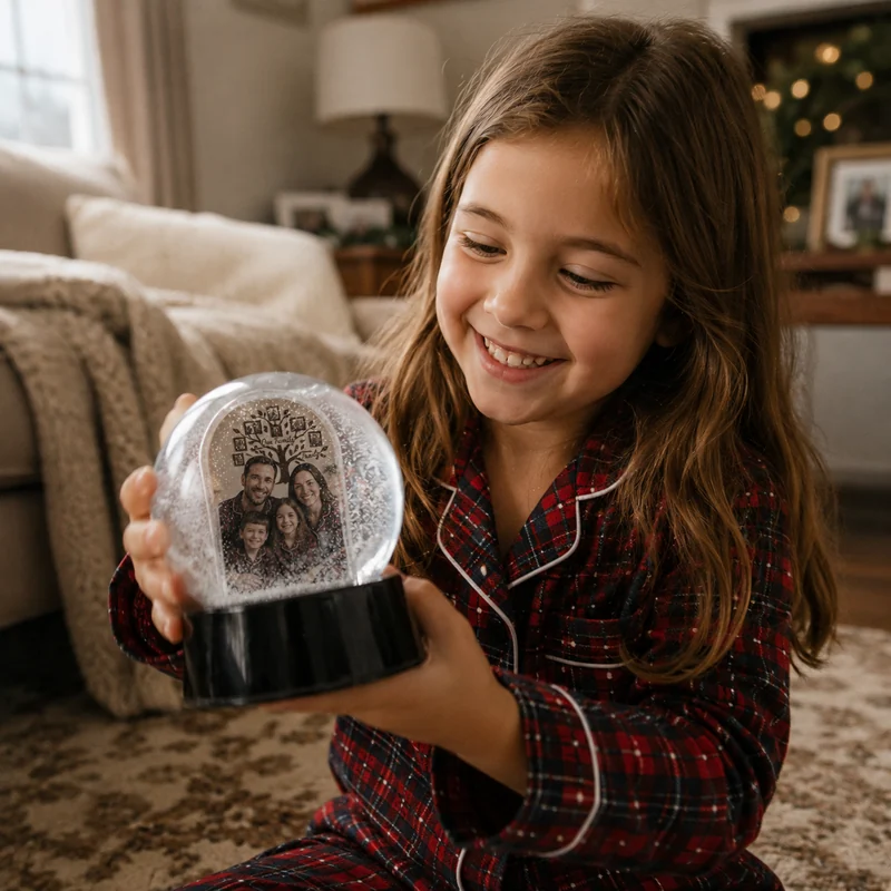 Personalized Snow Globe 5 Personalized Snow Globe - Image 5