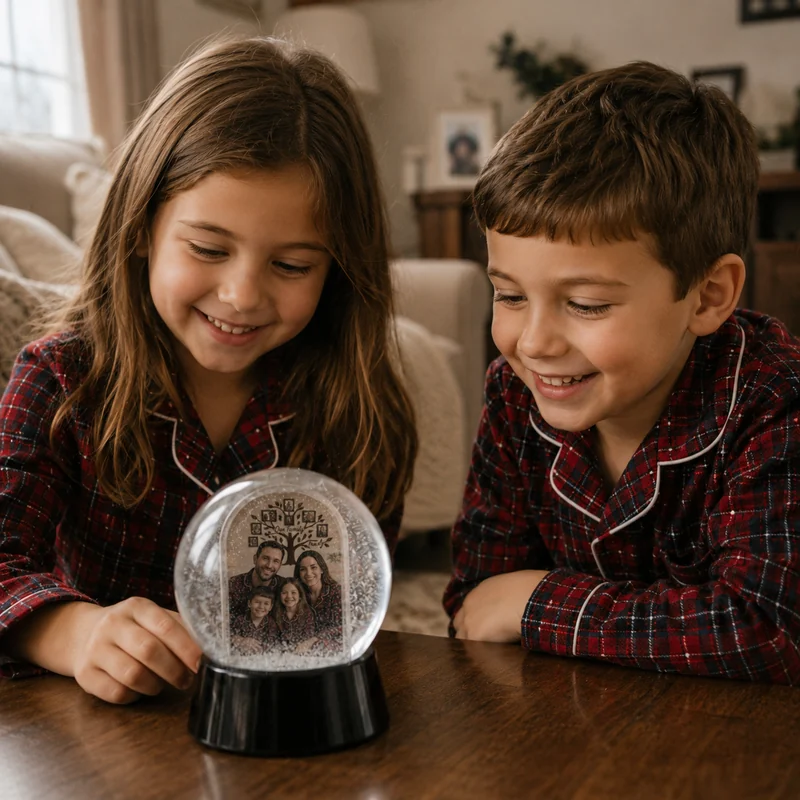 Personalized Snow Globe 4 Personalized Snow Globe - Image 4