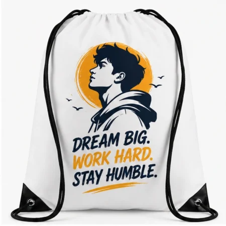 Personalized Drawstring Backpack