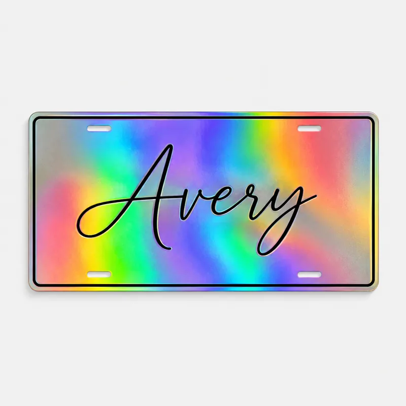 Personalized Aluminum Licence Plate 2 Personalized Aluminum Licence Plate - Image 2