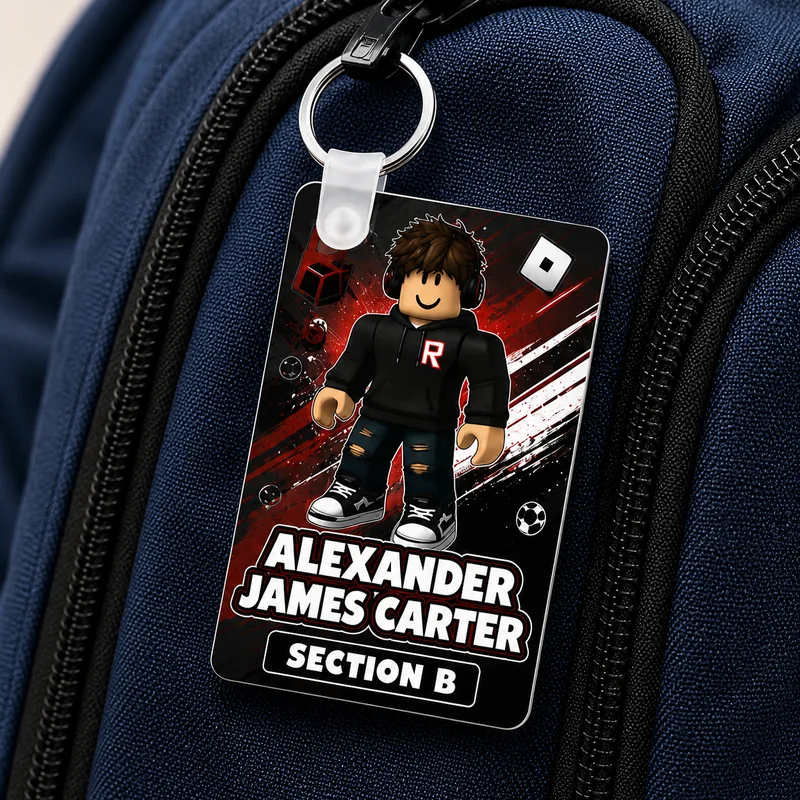Personalized Double-Sided Keychain 5 Personalized Double-Sided Keychain - Image 5