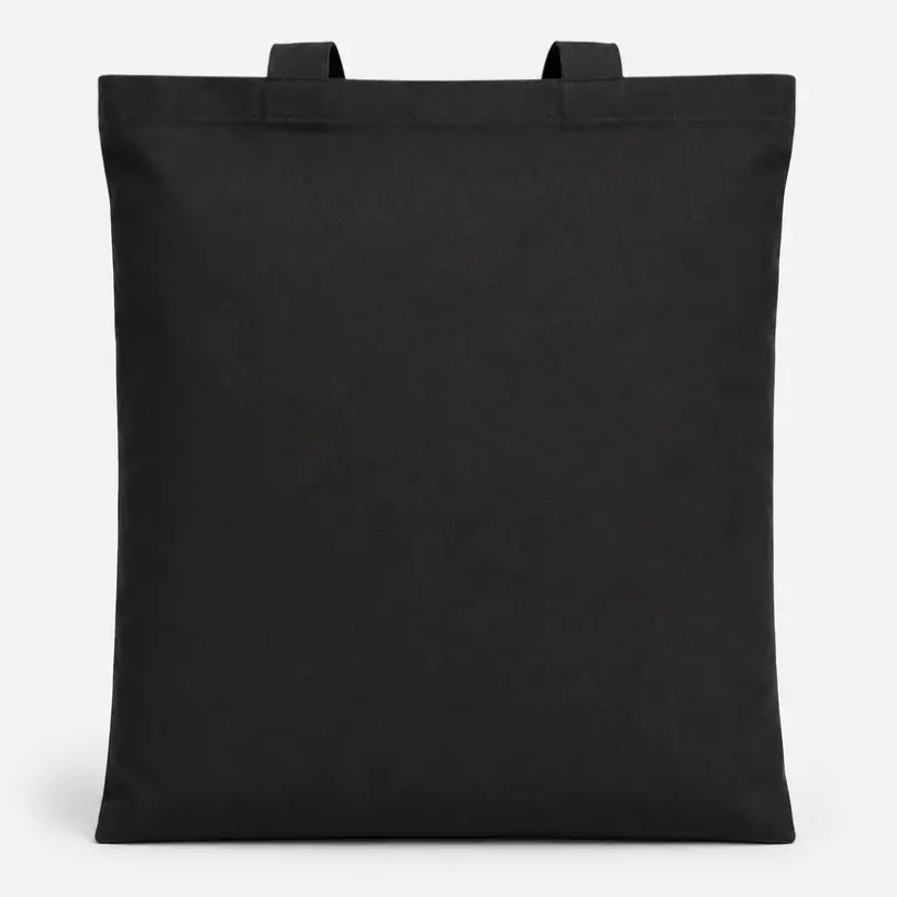 Personalized Cotton Tote Bag 4 Personalized Cotton Tote Bag - Black variation