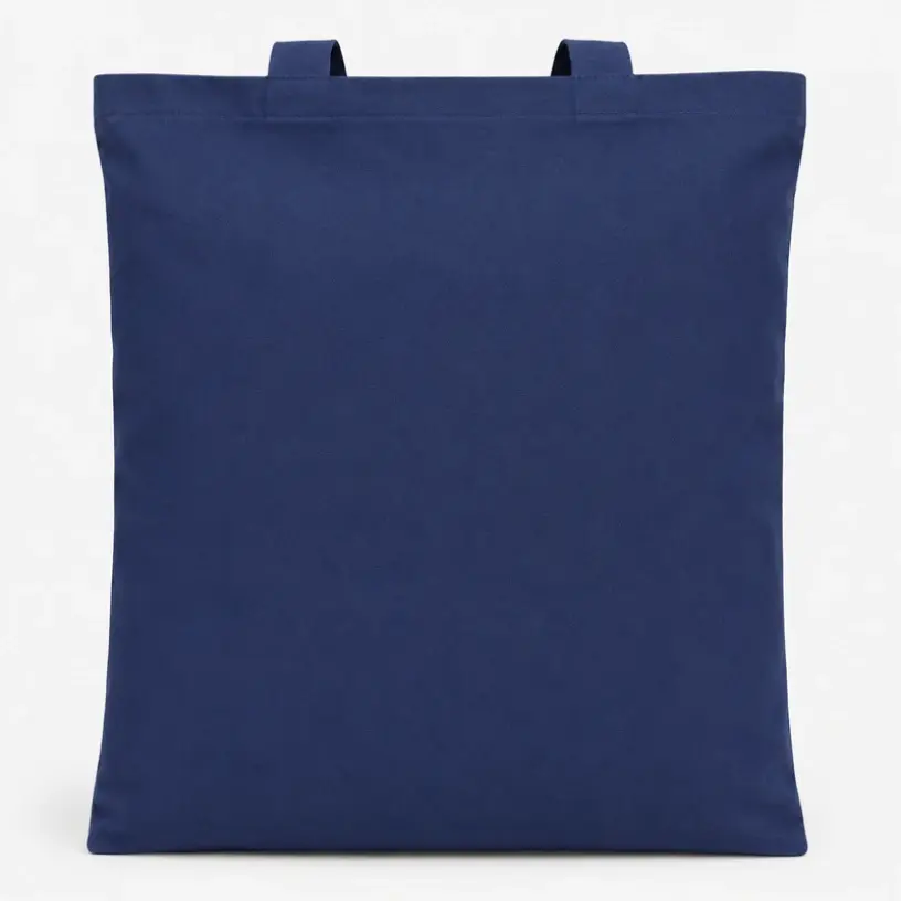 Personalized Cotton Tote Bag 11 Personalized Cotton Tote Bag - Navy Blue variation