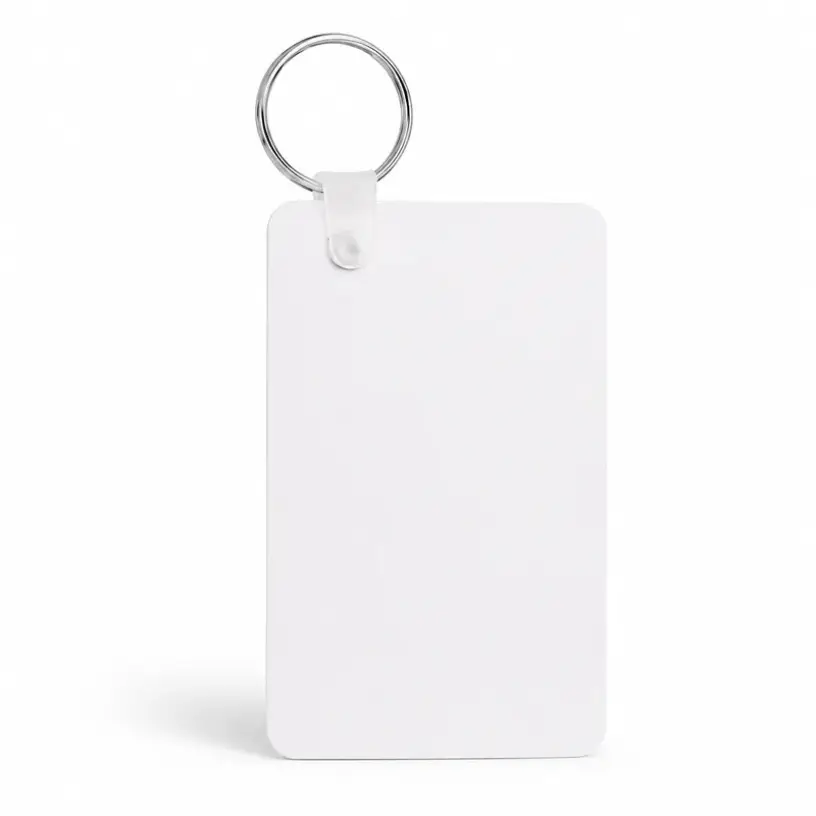 Personalized Double-Sided Keychain 8 Personalized Double-Sided Keychain - Rectangle variation