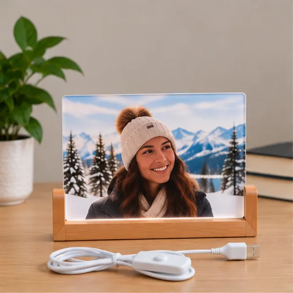 Personalized Rectangular LED Frame 8 in 4 Personalized Rectangular LED Frame 8 in - Image 4